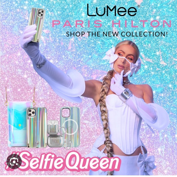 LuMee Paris Hilton Holographic Halo lighted phone case - Picture 2 of 7